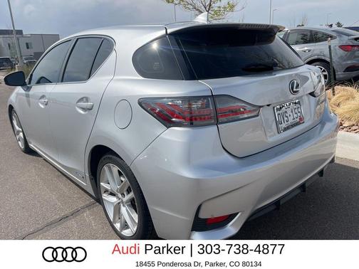 Silver Lining Metallic 2015 Lexus CT 200h 200h