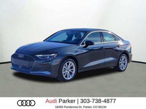 Manhattan Gray Metallic 2026 Audi A3 Premium