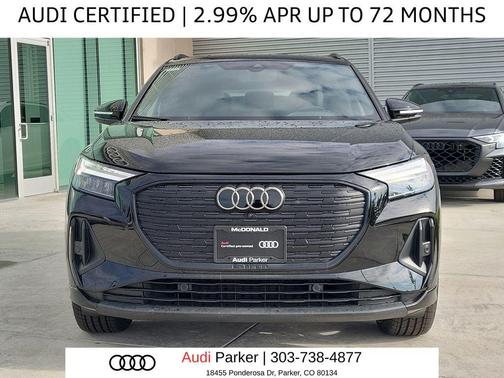 Mythos Black Metallic 2024 Audi Q4 e-tron Premium Plus 50 quattro