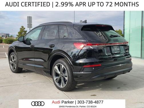 Mythos Black Metallic 2024 Audi Q4 e-tron Premium Plus 50 quattro