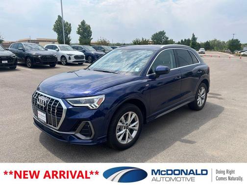 Navarra Blue Metallic 2025 Audi Q3 45 S line Premium Plus