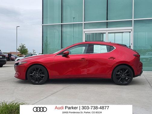 Soul Red Crystal Metallic 2021 Mazda Mazda3 FWD w/Premium Package