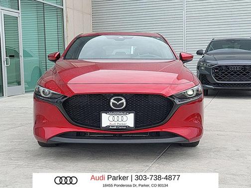 Soul Red Crystal Metallic 2021 Mazda Mazda3 FWD w/Premium Package