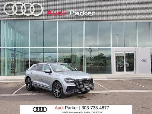 Satellite Silver Metallic 2023 Audi Q8 55 Premium Plus