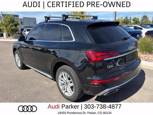 Mythos Black Metallic 2024 Audi Q5 45 S line Premium