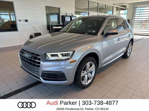 Silver Metallic 2018 Audi Q5 2.0T Premium Plus