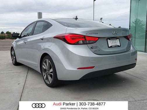 Radiant Silver 2014 Hyundai ELANTRA Limited