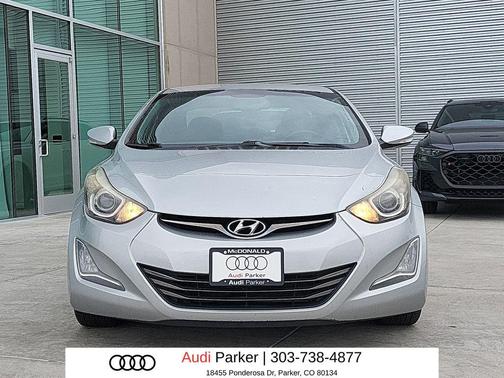 Radiant Silver 2014 Hyundai ELANTRA Limited