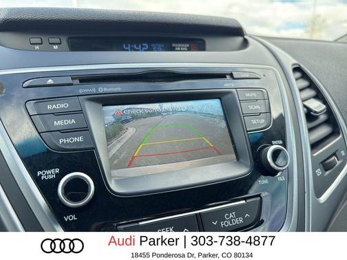 Radiant Silver 2014 Hyundai ELANTRA Limited