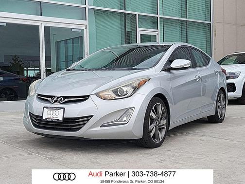 Radiant Silver 2014 Hyundai ELANTRA Limited