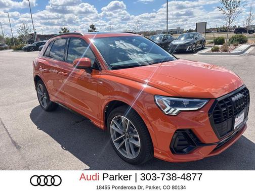 Pulse Orange 2025 Audi Q3 Premium 45 TFSI S line quattro Tiptronic
