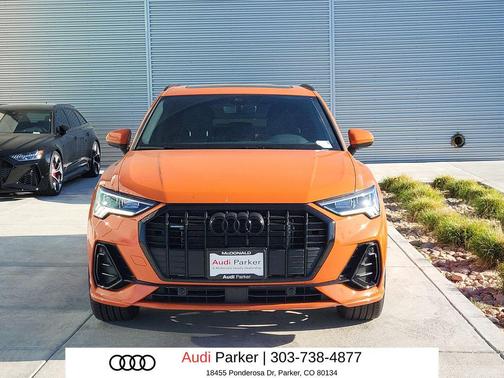 Pulse Orange 2025 Audi Q3 Premium 45 TFSI S line quattro Tiptronic