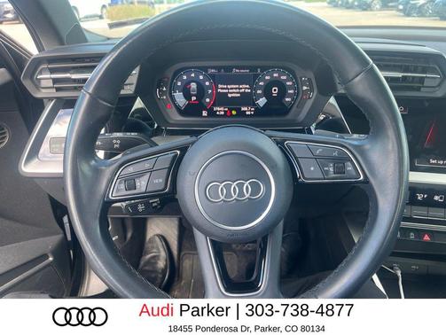 Mythos Black Metallic 2023 Audi A3 Premium