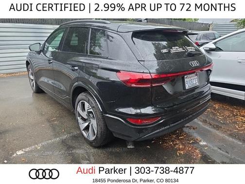 Mythos Black Metallic 2025 Audi Q6 e-tron Premium Plus quattro