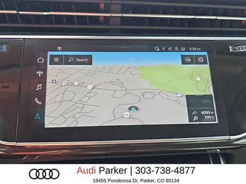 Waitomo Blue Metallic 2023 Audi Q8 55 Premium Plus