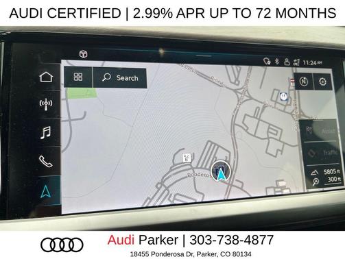 Pebble Gray 2024 Audi Q4 e-tron Prestige