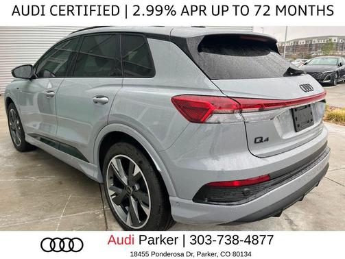Pebble Gray 2024 Audi Q4 e-tron Prestige