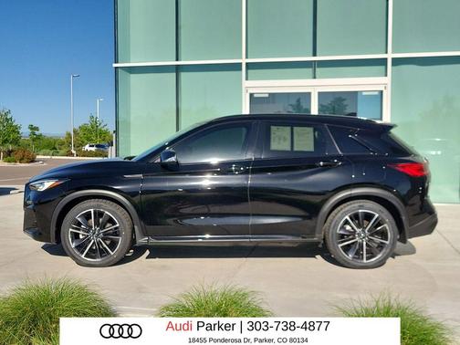 Black Obsidian 2023 INFINITI QX50 SPORT AWD