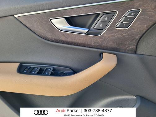 Glacier White Metallic 2026 Audi Q7 45 Premium