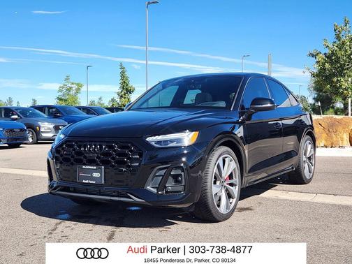 Mythos Black Metallic 2023 Audi SQ5 3.0T Prestige