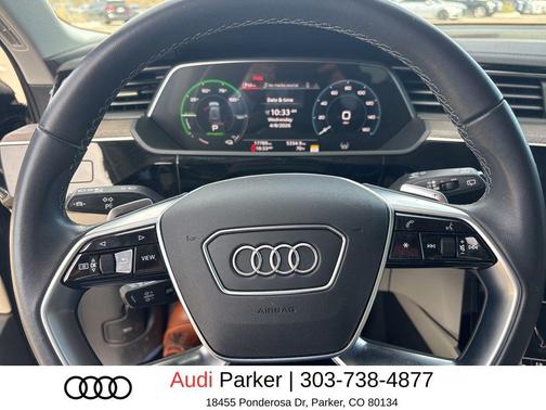 Plasma Blue Metallic 2024 Audi Q8 e-tron Premium Plus