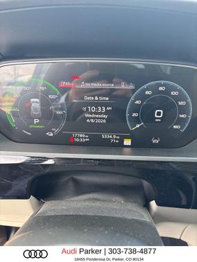 Plasma Blue Metallic 2024 Audi Q8 e-tron Premium Plus