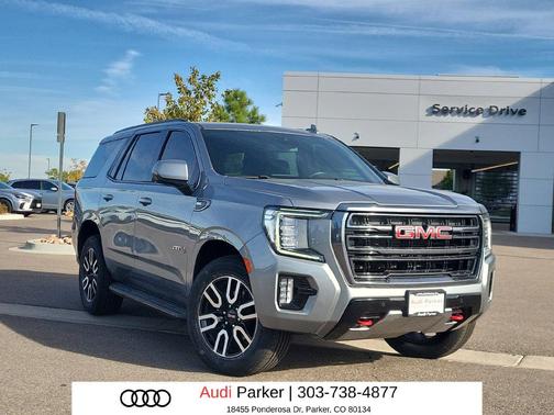 Sterling Metallic 2023 GMC Yukon 4WD AT4
