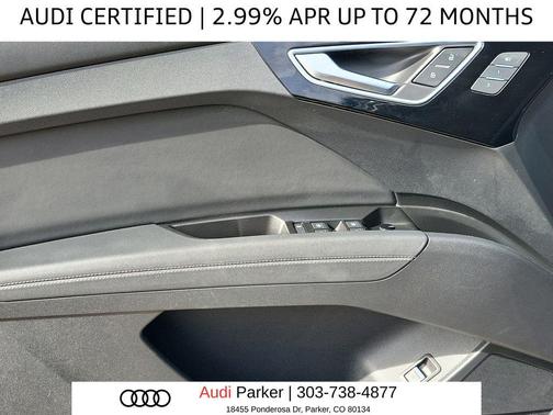 Mythos Black Metallic 2024 Audi Q4 e-tron Premium 50 quattro