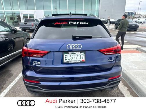 Navarra Blue Metallic 2025 Audi Q3 45 S line Premium Plus