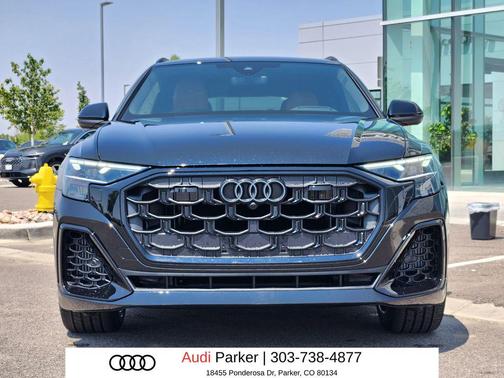 Mythos Black Metallic 2026 Audi Q8 55 Prestige