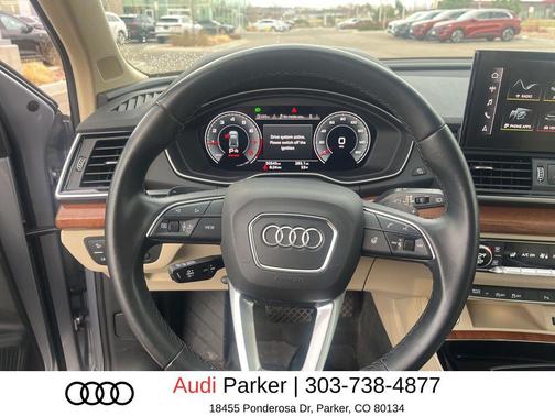 Silver Metallic 2021 Audi Q5 45 Premium Plus