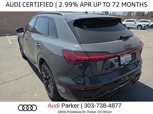 Magnet Gray 2024 Audi Q8 e-tron Prestige