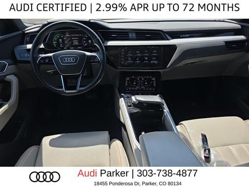 Magnet Gray 2024 Audi Q8 e-tron Prestige