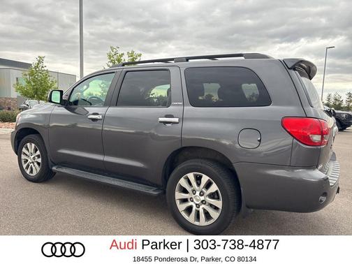 Magnetic Gray Metallic 2014 Toyota Sequoia Limited