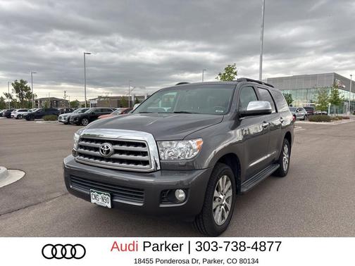 Magnetic Gray Metallic 2014 Toyota Sequoia Limited