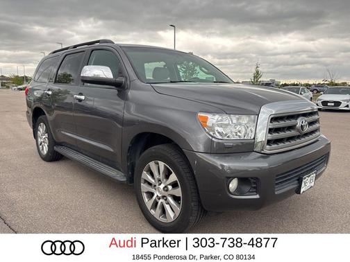 Magnetic Gray Metallic 2014 Toyota Sequoia Limited