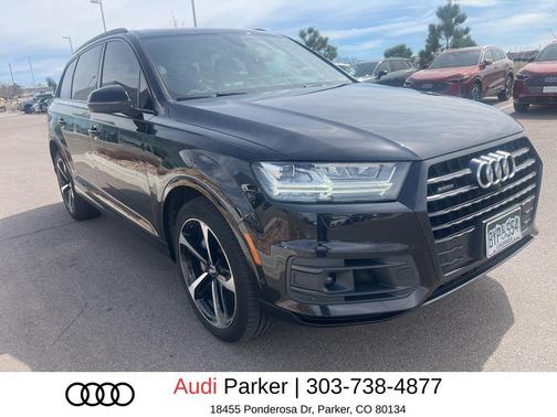 Black 2019 Audi Q7 55 Prestige