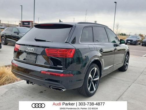 Black 2019 Audi Q7 55 Prestige