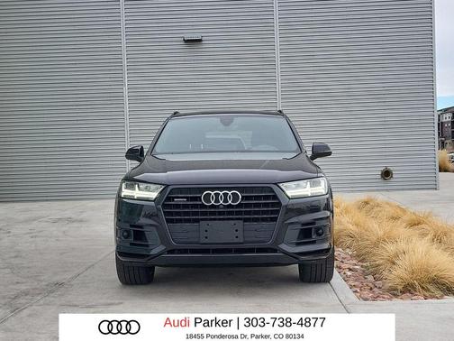 Black 2019 Audi Q7 55 Prestige