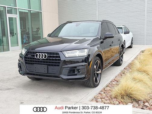 Black 2019 Audi Q7 55 Prestige