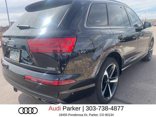 Black 2019 Audi Q7 55 Prestige