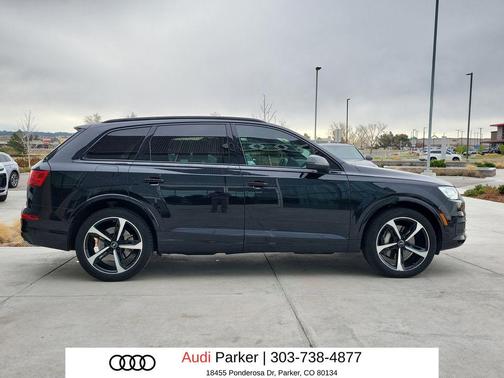 Black 2019 Audi Q7 55 Prestige