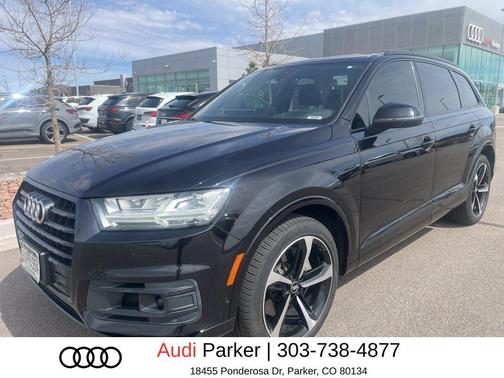 Black 2019 Audi Q7 55 Prestige