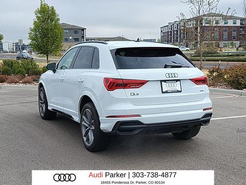 Glacier White Metallic 2025 Audi Q3 Premium 45 TFSI S line quattro Tiptronic