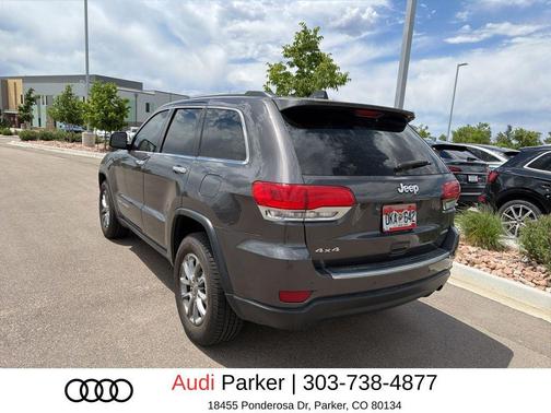 Granite Crystal Metallic Clearcoat 2015 Jeep Grand Cherokee Limited