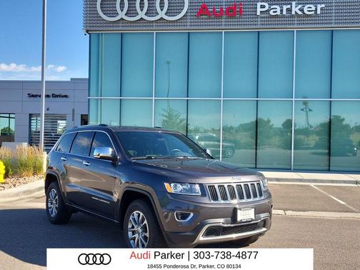 Granite Crystal Metallic Clearcoat 2015 Jeep Grand Cherokee Limited