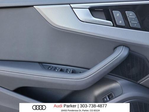 Glacier White Metallic 2024 Audi A5 Sportback 45 S Line Premium Plus