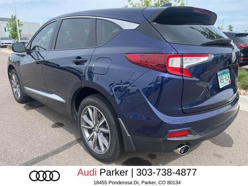 Fathom Blue Pearl 2020 Acura RDX Technology Package
