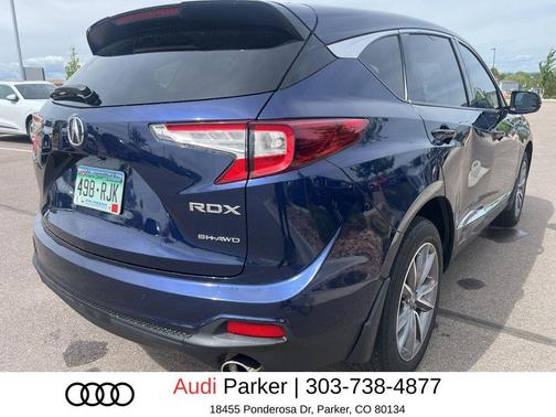 Fathom Blue Pearl 2020 Acura RDX Technology Package