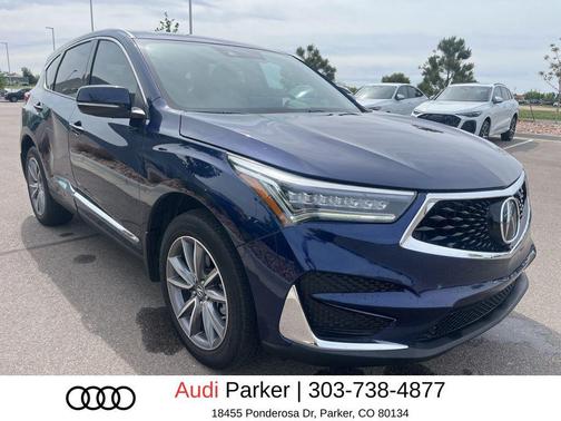 Fathom Blue Pearl 2020 Acura RDX Technology Package